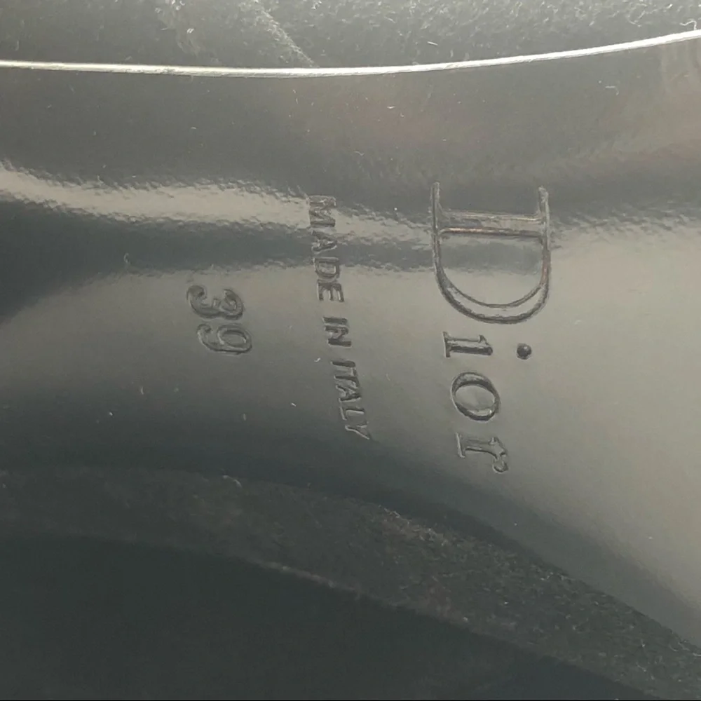 Dior Suede Tall Boots Black Leather US 39 - Picture 10 of 16